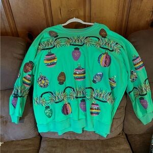 Queen of sparkles Christmas sweatshirt